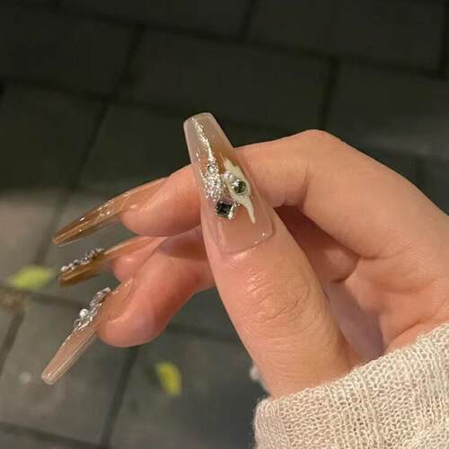 假指甲禅意穿戴显白指甲贴片甲片