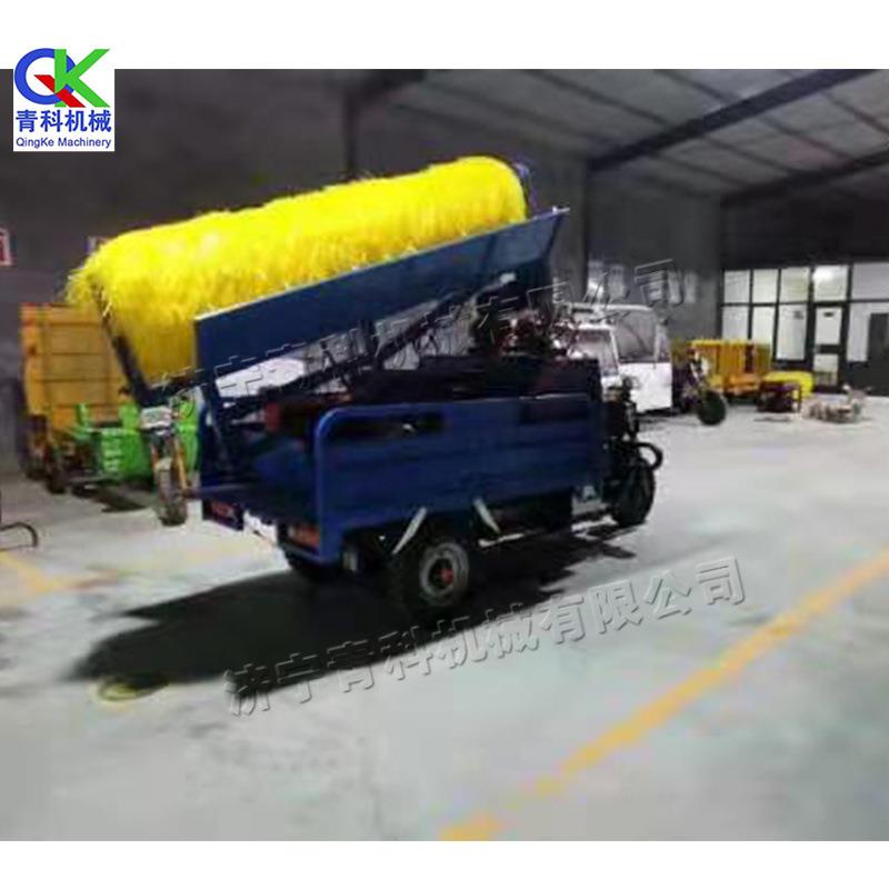 高速公路双侧护栏清洗车工地彩钢板围挡清理车工地围挡板清洁车
