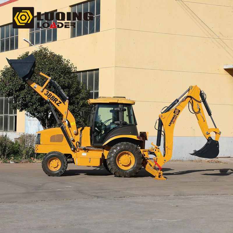 LQ388RZ挖掘装载机 两头忙铲挖掘一体机 多功能轮式反铲装载机,五金/工具,挖掘机,淘宝优惠券,粉丝福利购,淘宝优惠卷