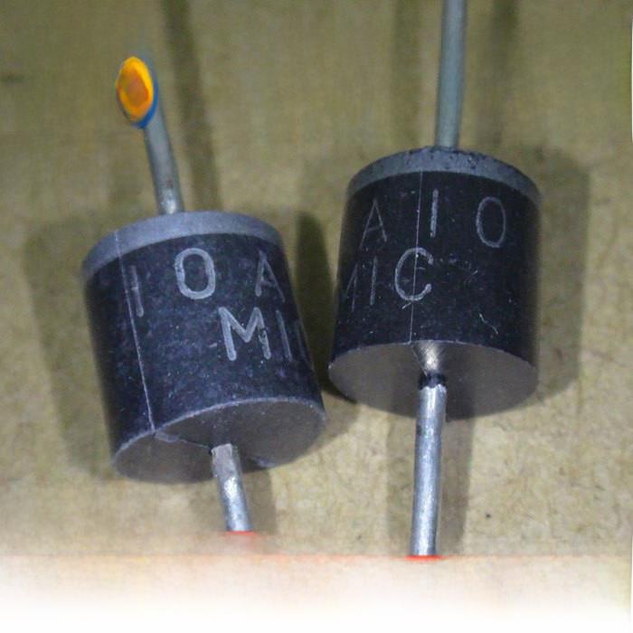 直插式6A10 10A10整流二极管30A10 1000V 20A10 20A高压大电流