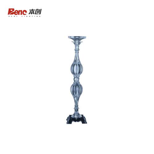 水晶路引花器欧式婚庆亚克力烛台花架摆件婚礼T台装饰道具橱