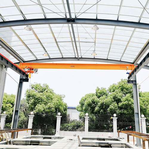 欧式单梁桥式起重机吨单梁行车单梁行吊t链条葫芦天车