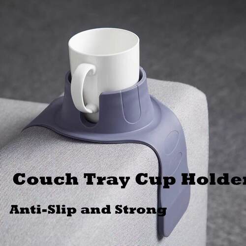 Couch Tray Cup Holder Drink Cup Holder for Armchair