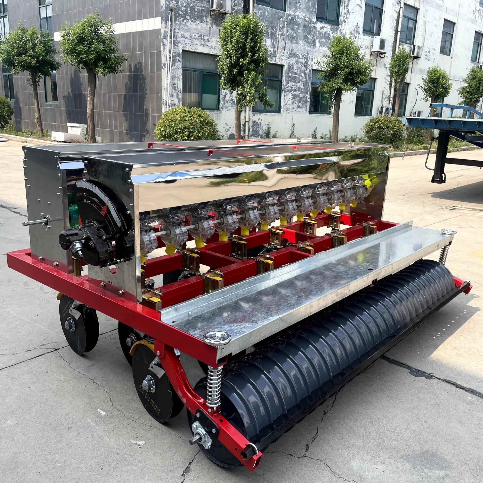 新款圆盘式小麦播种机地轮款施肥播种一体玉米小麦大豆精量播种机