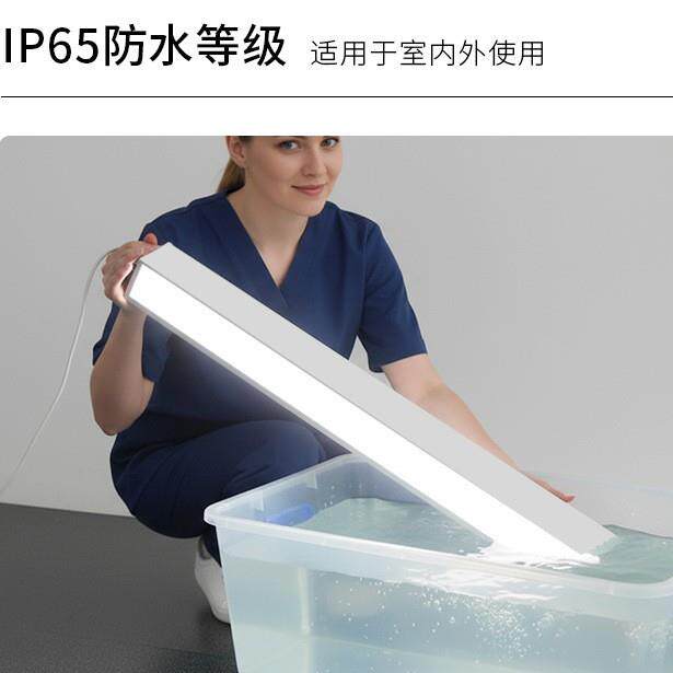 地铁站线条灯防水防锈长条灯可应急防水灯led顶灯方通吊顶专用灯