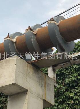 蛭石 隔热管温托厂圣天家 中压蒸汽隔热保托导向滑动固定管型管夹