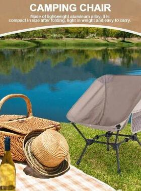 Outdoor Portable Compact Chair Iron Pipe Camping Folding