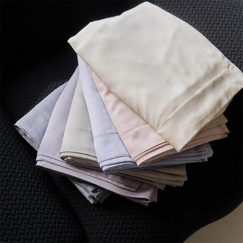 100支超细天丝被套单件简约纯色少女心180x200cm单双人被子罩宿舍