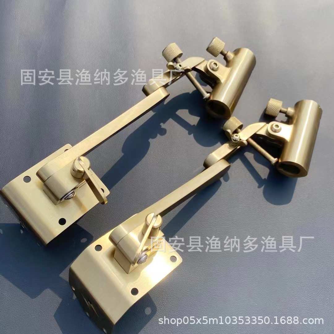 钓箱三件套炫箱白钢升钓29金色直角钓加厚伞架彩批发不锈钢配件箱