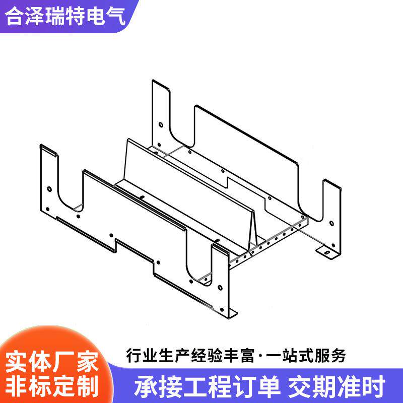 M型理线槽机柜顶部线缆支架桥架强弱电分离走线架
