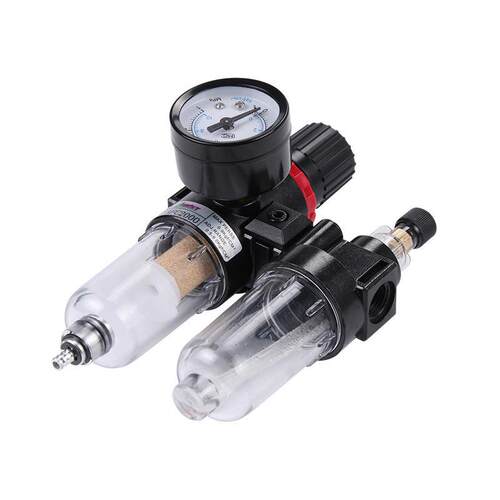 油水分离器过滤器AFC2000气动减压调压阀AFR空压机气源处理二联件