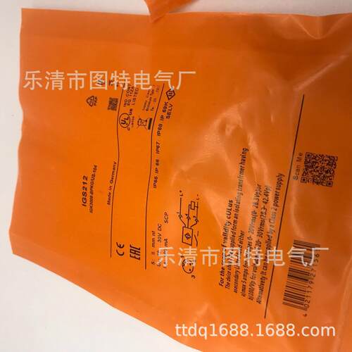 供应全新接近传感器IGS212 IGK3008BBPKG/US-104实物拍摄质保一年