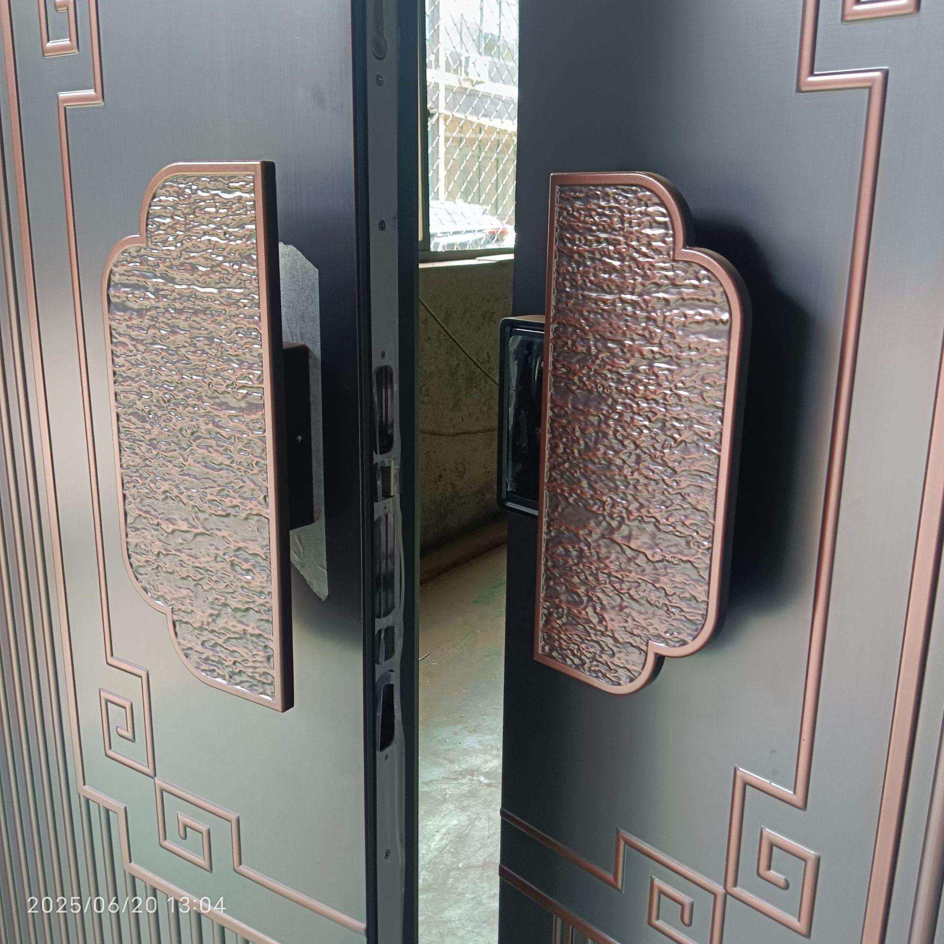 铸铝门别墅大门入户铸铝装甲门多款式庭院仿铜铸铝精雕装甲防盗门