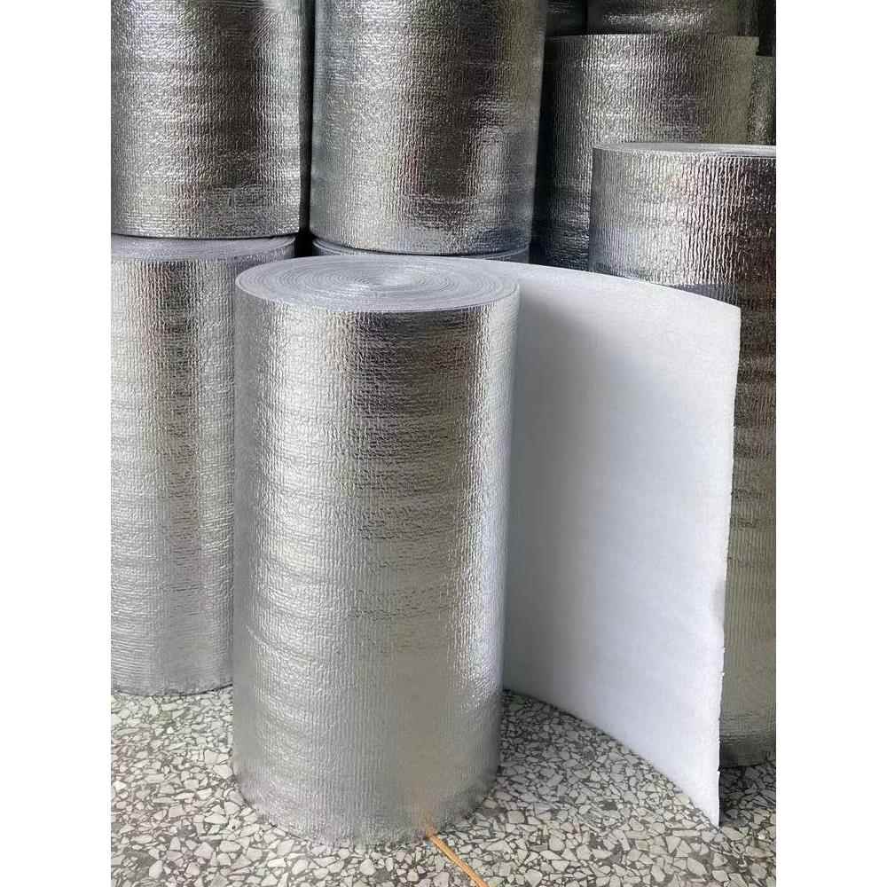 自粘加厚保温膜水果海鲜快递打包铝膜整卷保温袋材料隔热防冻膜