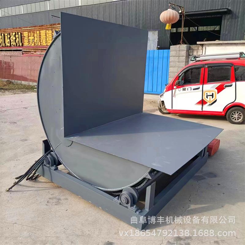 全自动液压翻板机 3吨5吨承重电动翻包机 木箱模具90度翻转机械