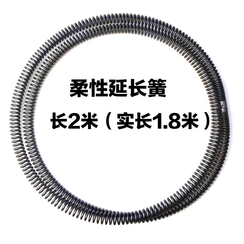 电动管道疏通机通厨房地漏厕所卫生间马桶疏通器通下水道工具弹簧