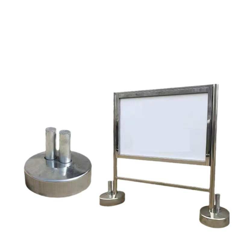 不锈钢硬质导流带客流引导带 不锈钢排队活动围栏座 商场导向围栏