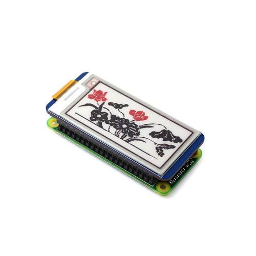 微雪 树莓派Raspberry Pi Zero WH pi0 带排针 2.13寸墨水屏套餐