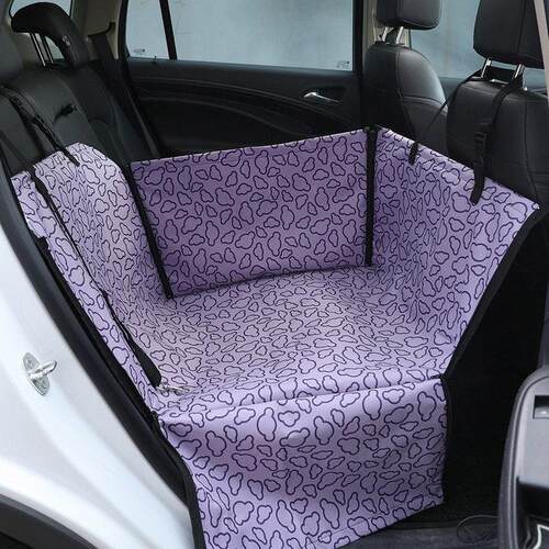 Pet Dog Car Rear Back Single seat Carrier Cover Pet Dog Mat