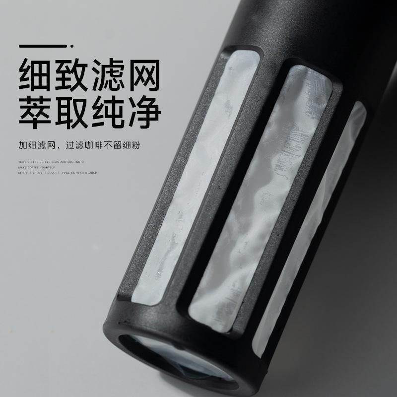 啡冷萃杯咖啡瓶杯冷了萃咖冷萃杯冷泡茶咖两用双层个咖啡过滤壶随