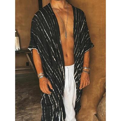 Q 56855 Printed Beach Long Shirt 印花沙滩衬衣