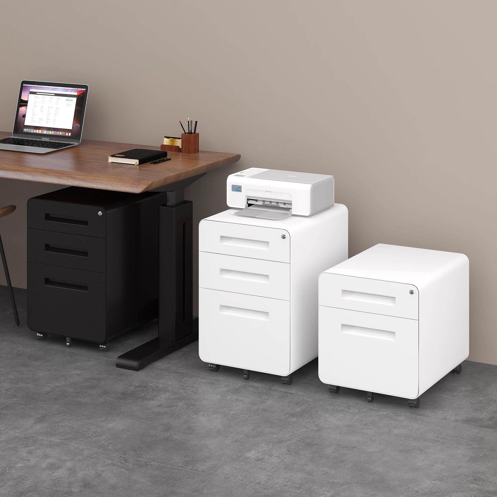 活动柜办公桌边打印机柜抽屉柜移动矮柜带锁钢制文件柜桌下小柜子,商业/办公家具,文件柜,淘宝优惠券,粉丝福利购,淘宝优惠卷