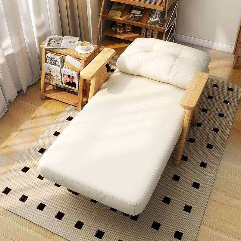 沙发床折叠两用小户型单人客厅网红阳台多功能家用伸缩实木沙发床