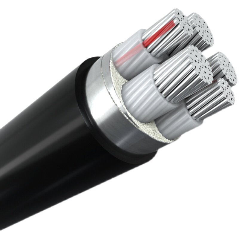 铝芯电缆线5芯16/25/35/50/70/95/120平方三相线铝线地埋铠装电缆,电子/电工,护套线,淘宝优惠券,粉丝福利购,淘宝优惠卷