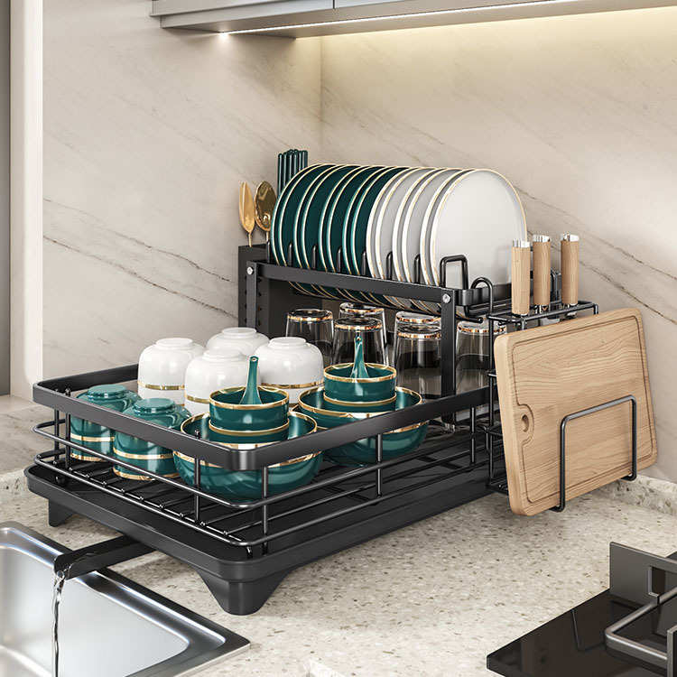 厨房置物架碗碟碗盘收纳架沥水架家用放碗架碗筷水杯收纳架新款