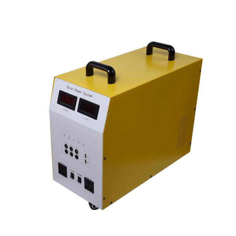 厂家直供发电机组1000W 家用发电系统 太阳能应急电源静音