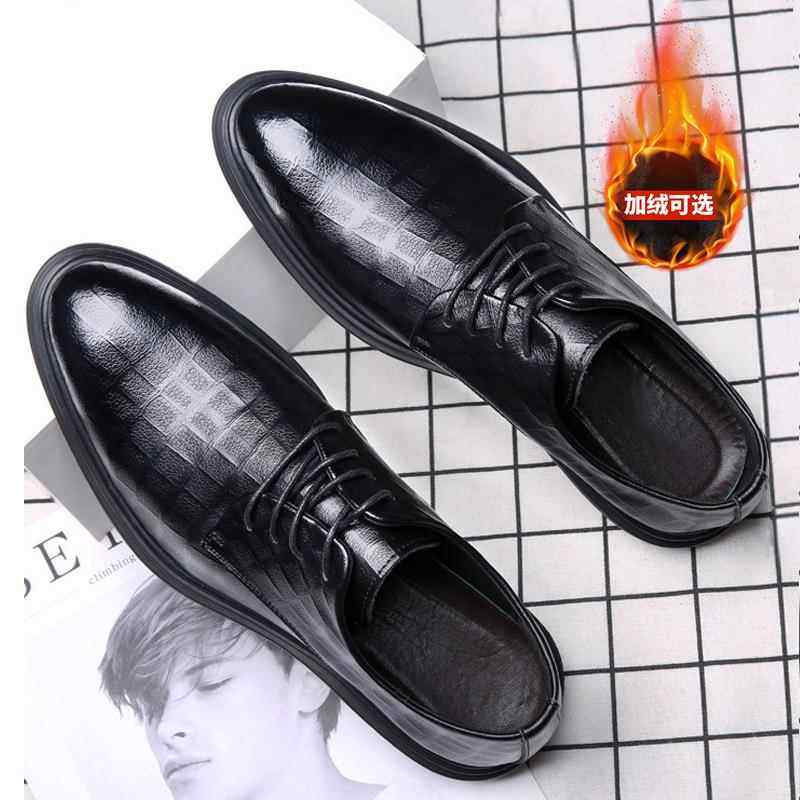 高档特大4码男士皮鞋45秋季男鞋46婚商务正装休闲透气鞋子47礼婚