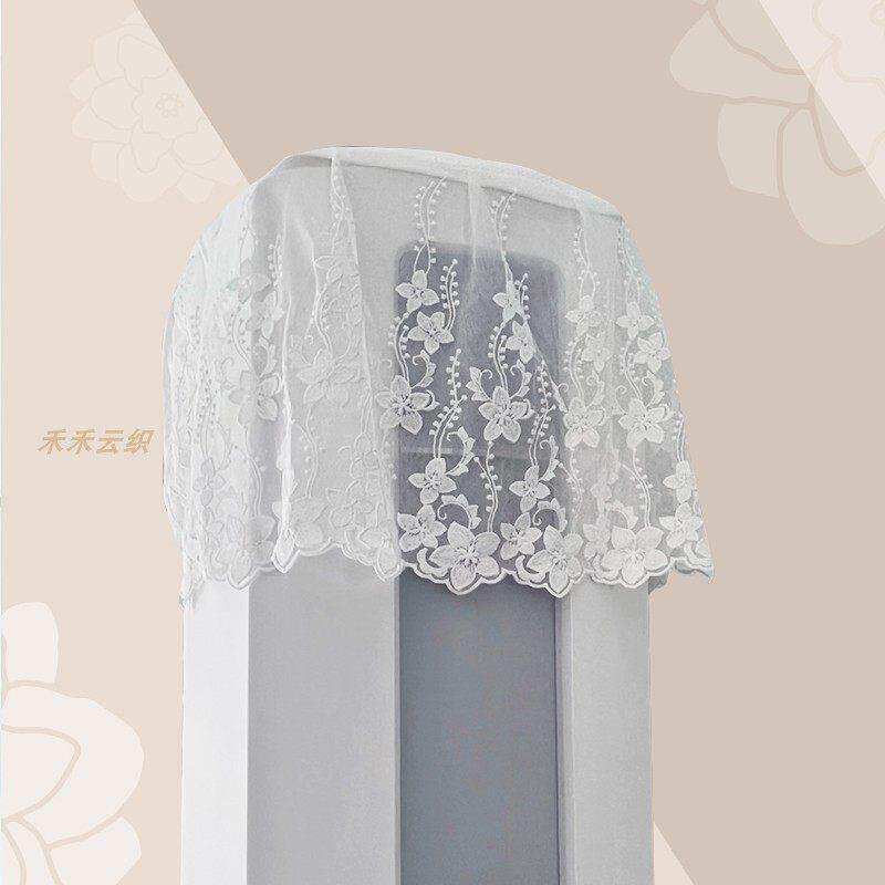 柜机顶部立式空调防尘罩夏季盖巾柜机圆方通用客厅免拆洗空调罩