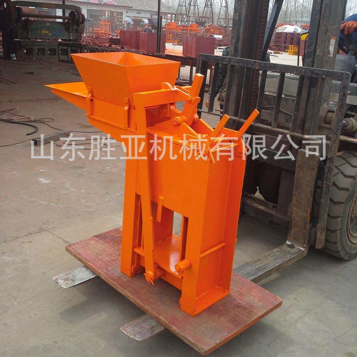 QMR2-40型手工砖机 泥土砖机 泥土连锁砖机 手动制砖机 不需用电