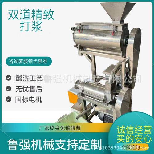 果核果浆离汁机 供应高产量果核分去皮榨LGV 不机锈钢去核机厂家