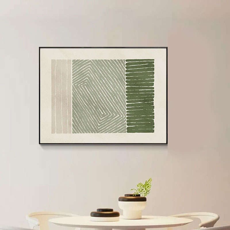 现代简约电表箱装饰画配电箱开关盒几何抽象餐厅遮挡板高级感挂画