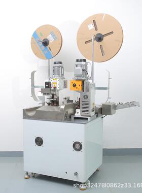 全自动双头端子机自动线剥排线打端沾锡机东莞自动打端子机厂家