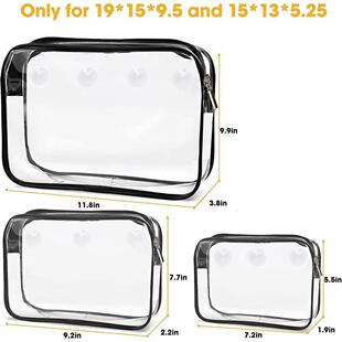 PVC Clear Bogg Beach Tote Bag Accessories Bath Wash Case Tra