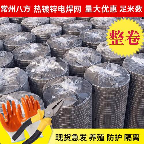 镀锌电焊网卷鸭鹅鸡笼子铁丝网 围栏养殖网玉米网防老鼠铁丝网格