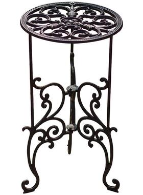 花盆托约RNZ架铁单地双层几何花架花盆置物架简底座托盘阳台艺落