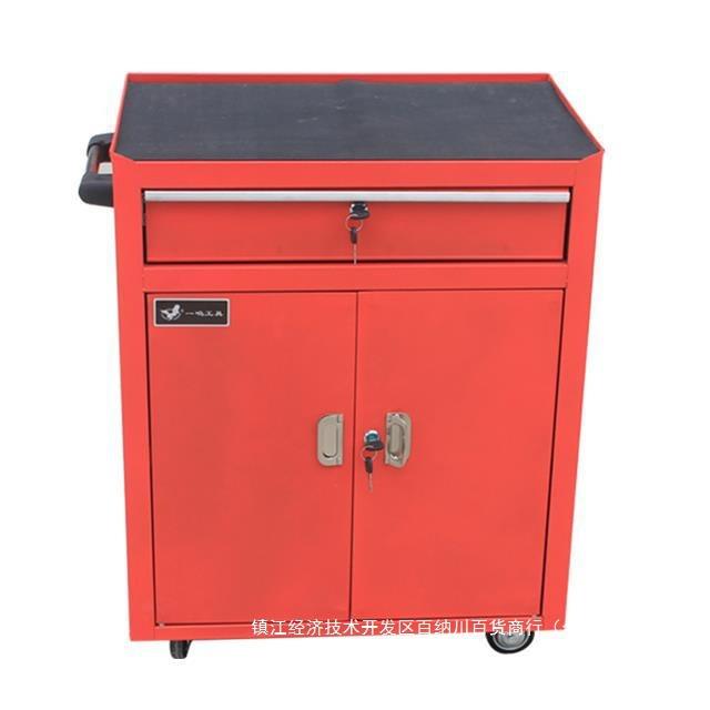 一鸣工具无品牌/车五金工具柜汽修网式双开门带皮屉封闭抽式铁工