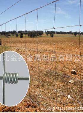 跨境草原网养马网牧场围栏网牛栏网镀锌拧花养鹿网围栏