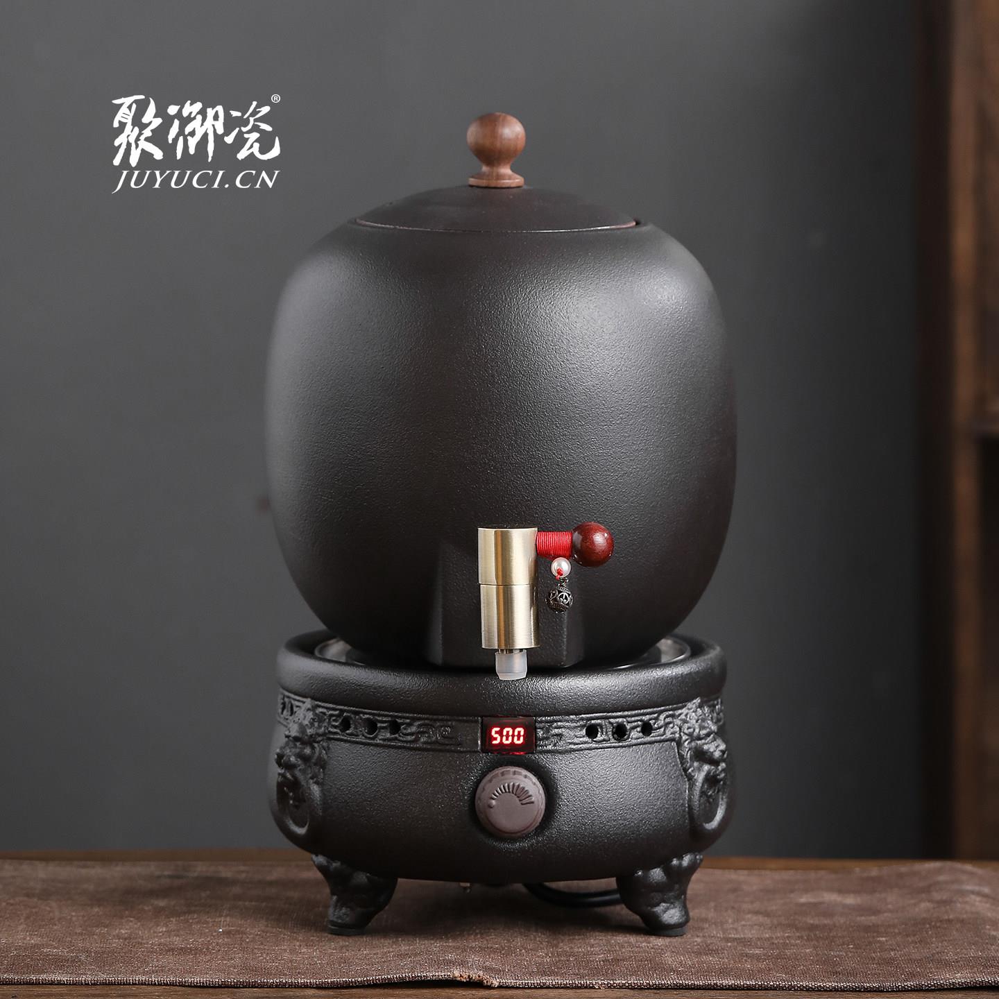 全静音电陶炉煮茶器黑茶 办公茶具煮花茶养生壶 泡茶壶电热煮茶炉