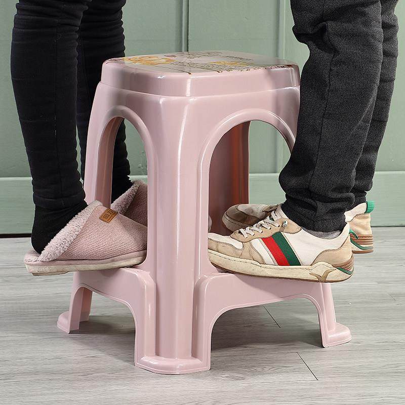 塑料凳子特厚加厚结实椅子客厅家用成人方凳餐桌防滑板凳熟胶高凳,住宅家具,其它凳子,淘宝优惠券,粉丝福利购,淘宝优惠卷