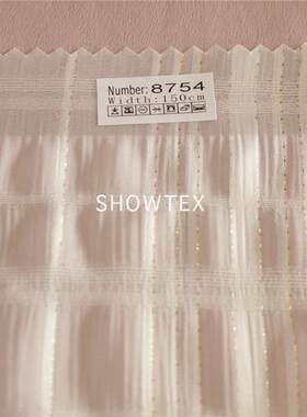 现货 T8754 金宽大2号格雪纺 数码印花底布本白半成品化纤布