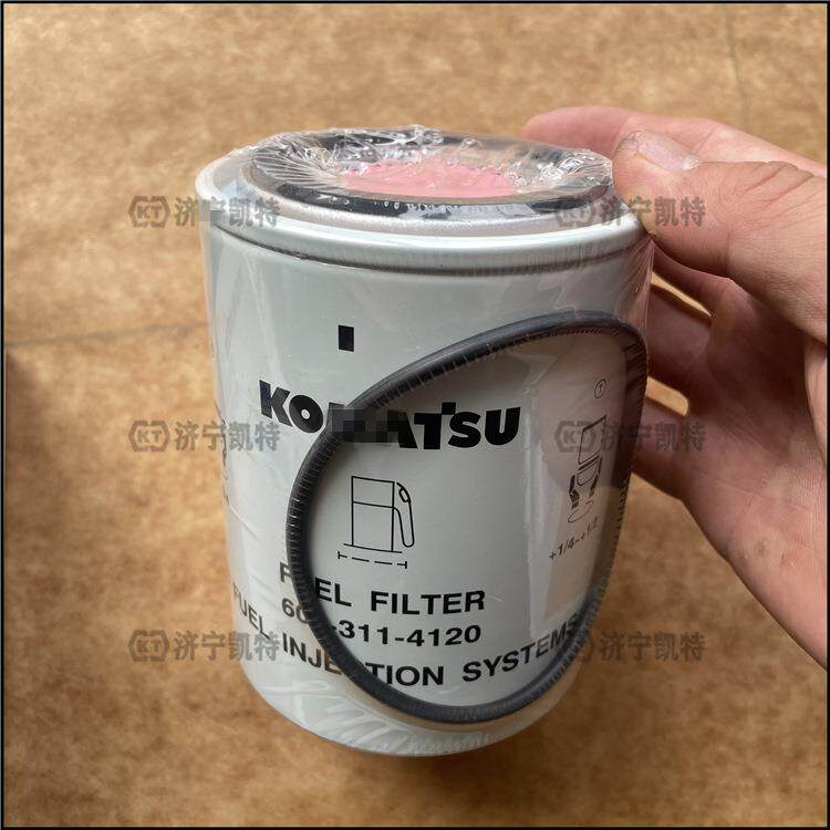 PC70-8挖掘机 柴油粗滤芯600-319-4110 原装油水分离器滤筒 柴滤