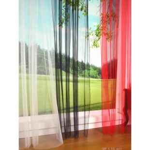 跳舞蹈直播间窗纱蕾丝网纱透明透光透人白色红色黑色窗纱摄影窗帘