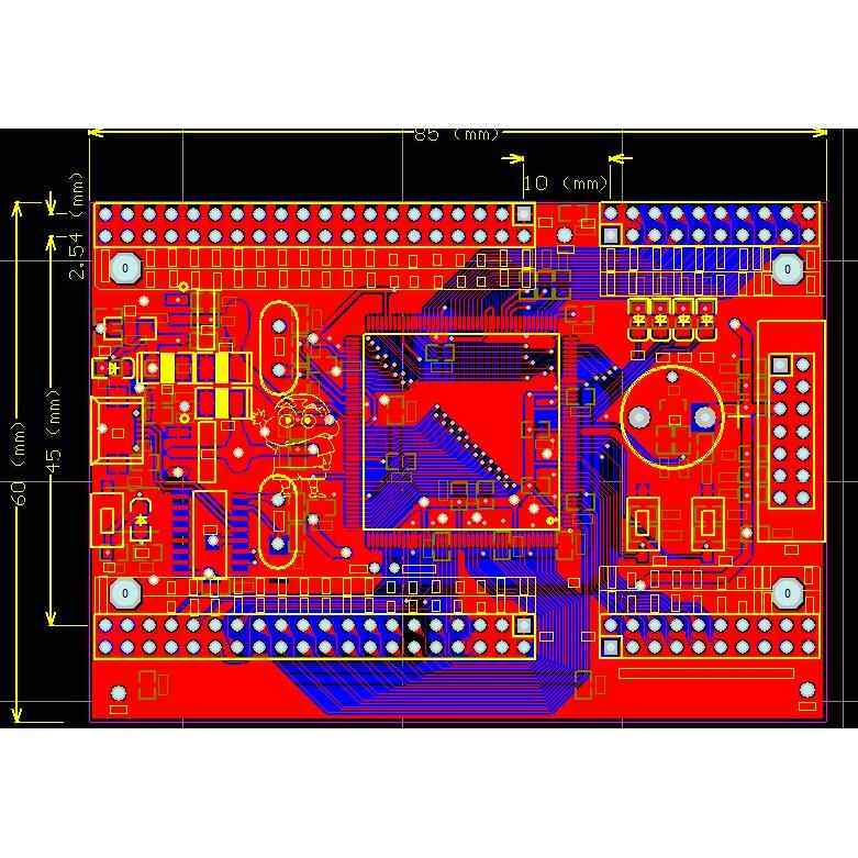 413-TMS320F28335 核心板 DSP 开发板 protel99SE 硬件原理图+PCB