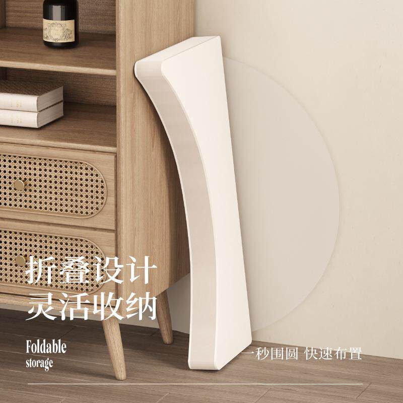 纸简约时尚罗马桌会客洽谈桌展会商场接待室办公室茶几圆桌