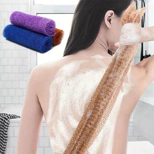 2pcs African Exfoliating Sponges Towel Mesh Bath Scrub Washc
