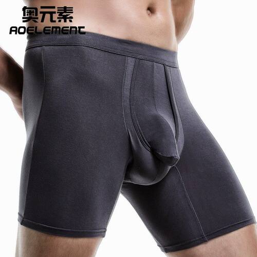 Men Underwear Briefs Anti Chafing Leg Tagless Separate Pouch
